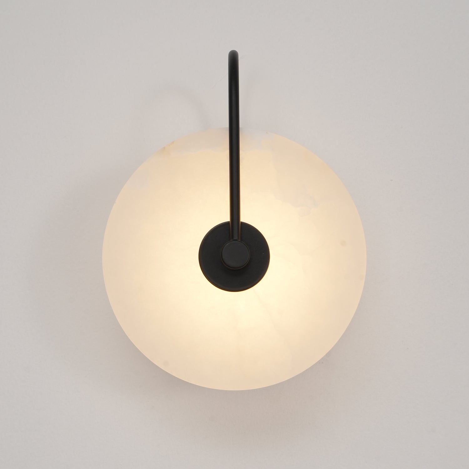 Alabaster LED Lampa Ścienna