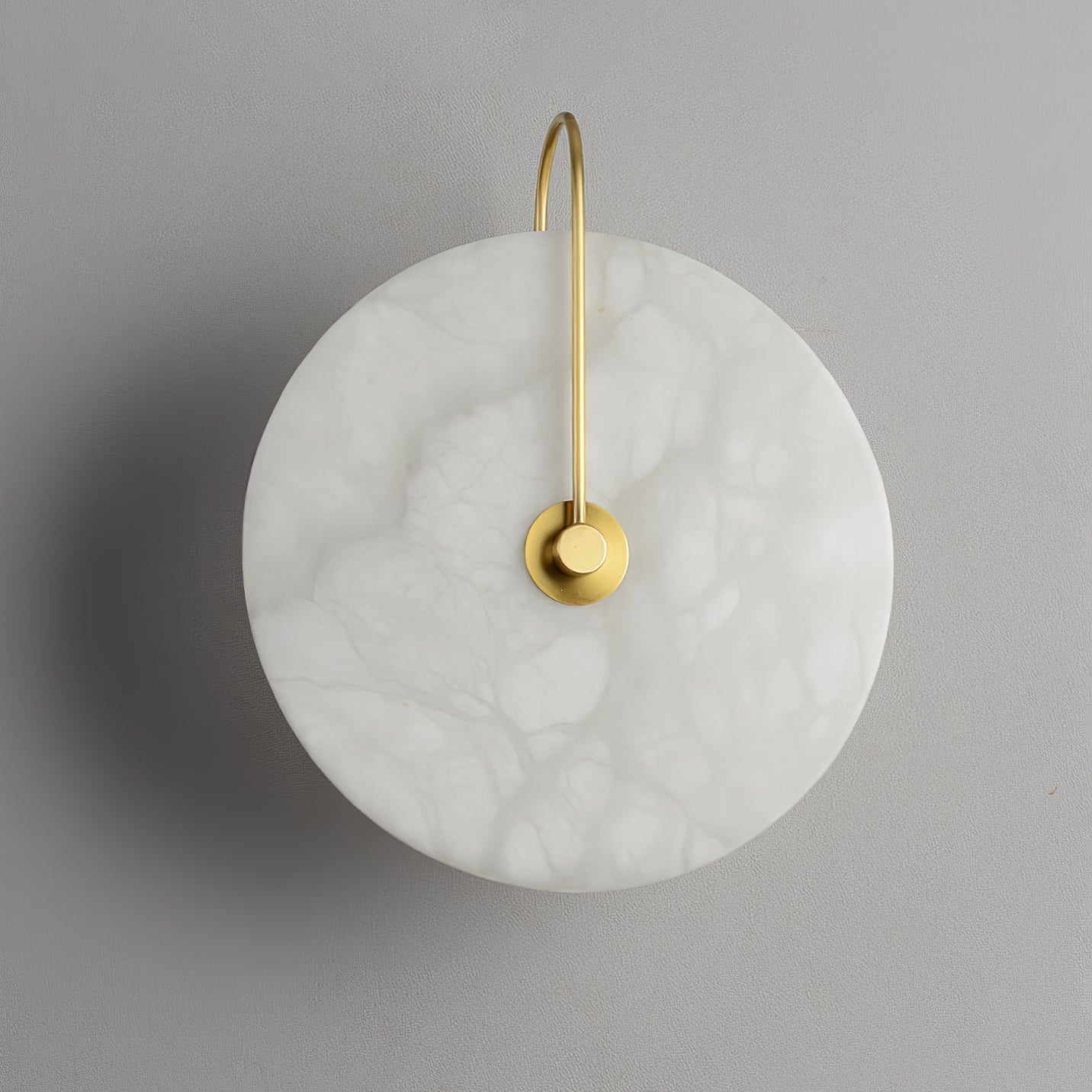 Alabaster LED Lampa Ścienna
