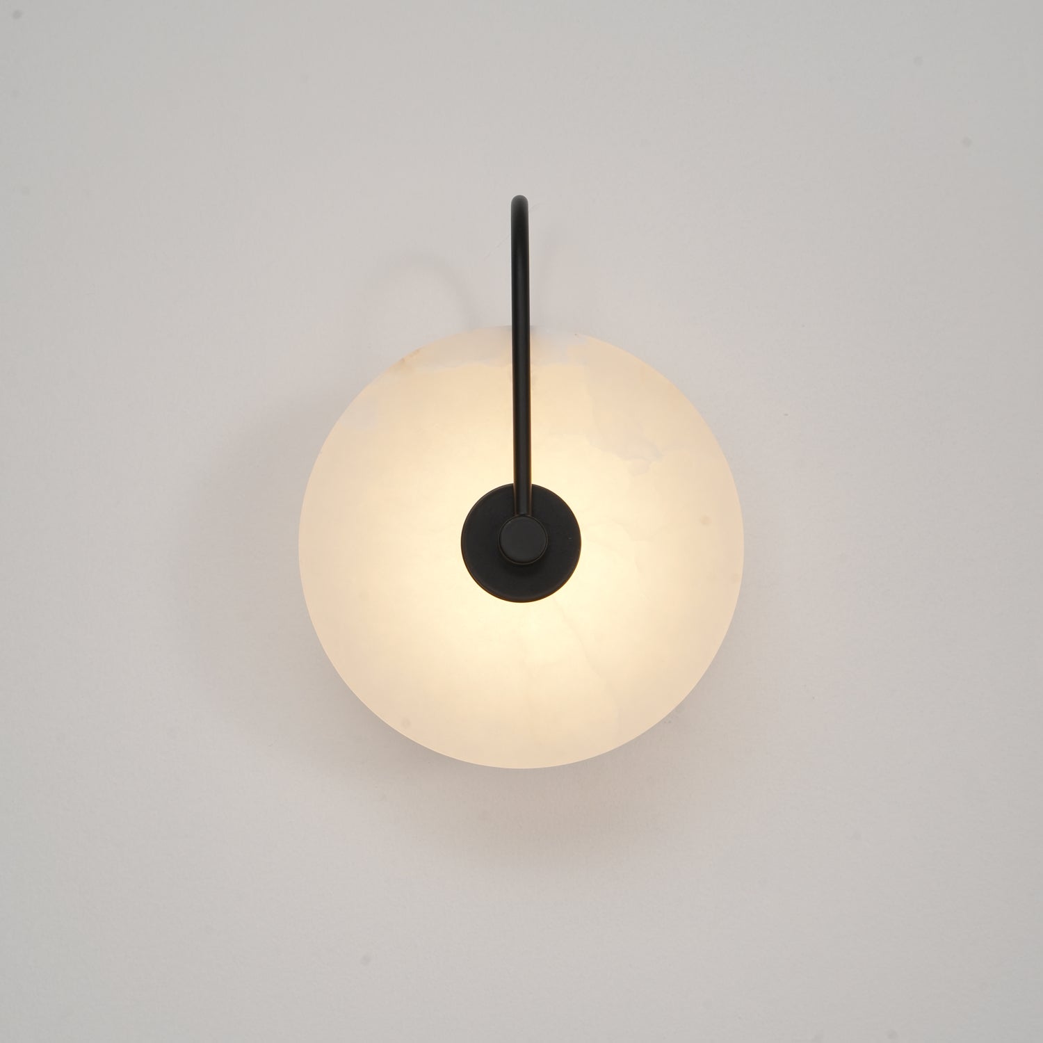 Alabaster LED Lampa Ścienna