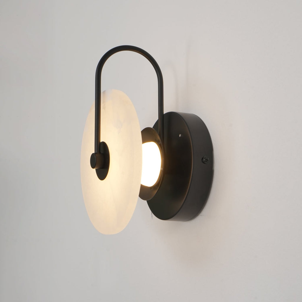 Alabaster LED Lampa Ścienna