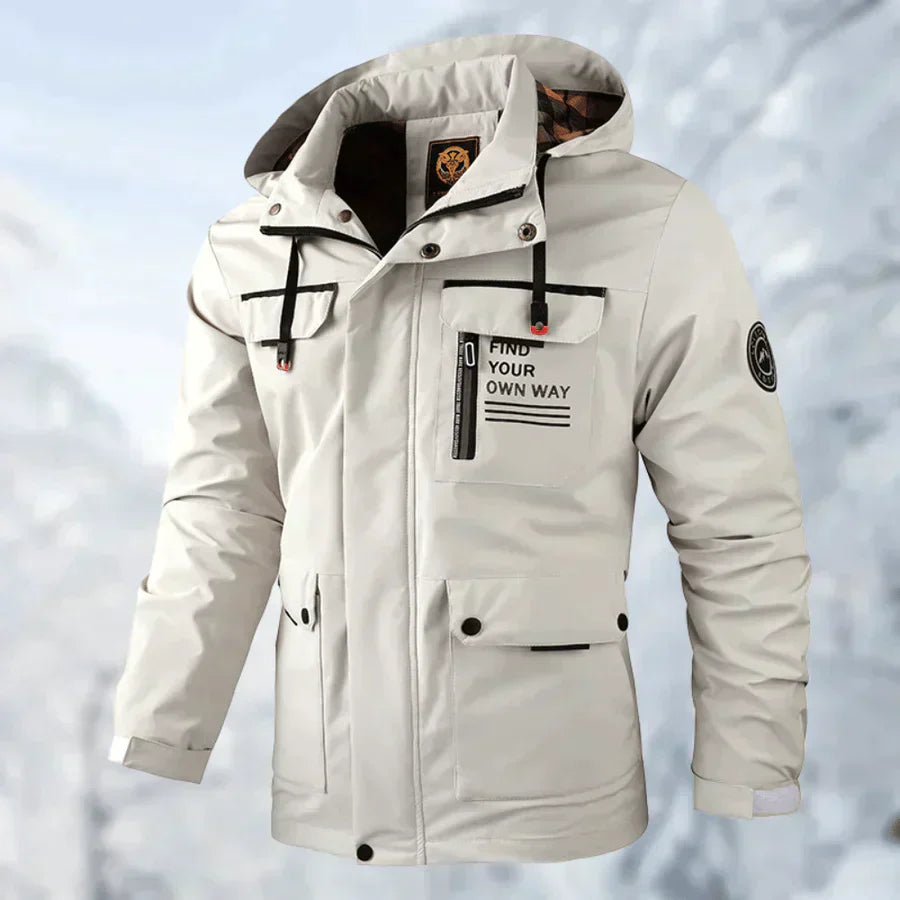 Alaska - Veste homme coupe-vent et imperméable pour le printemps et l'automne
