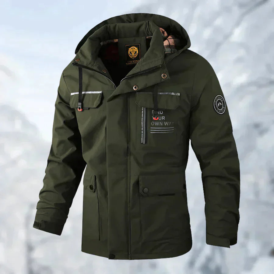 Alaska - Veste homme coupe-vent et imperméable pour le printemps et l'automne