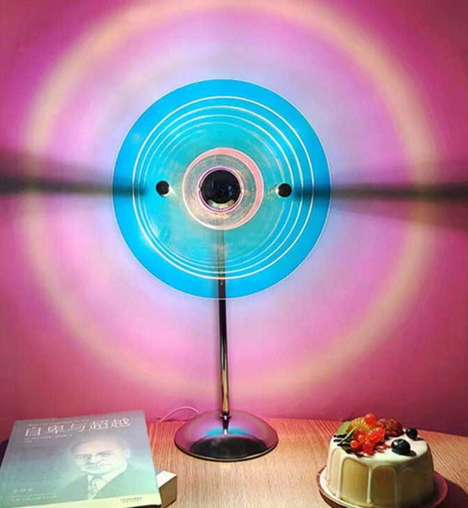 Bauhaus-inspirierte Retro Aura Lampe