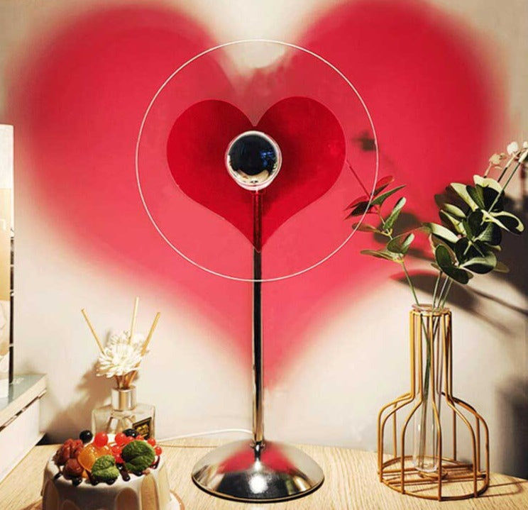 Bauhaus-inspirierte Retro Aura Lampe