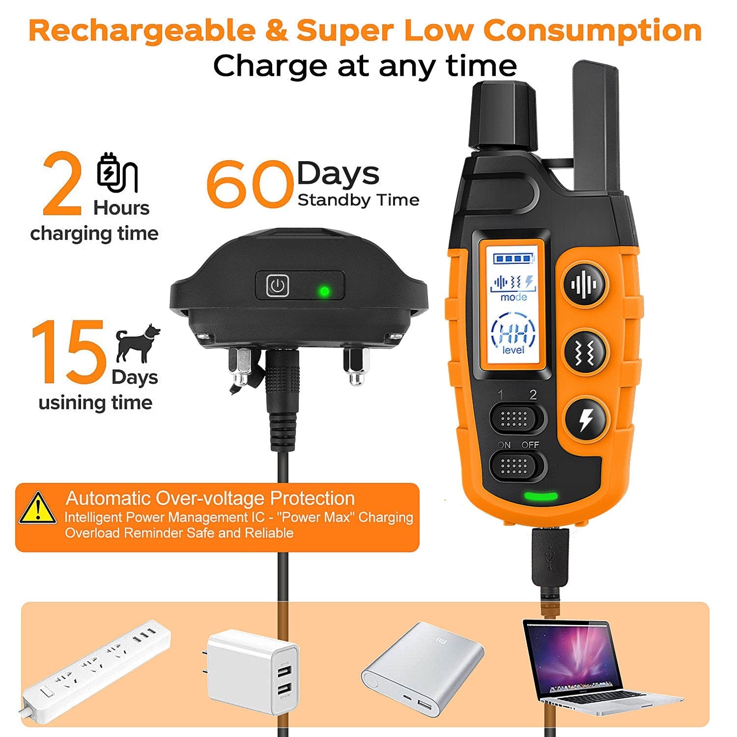 3300Ft Elektronisches Hundetrainingshalsband