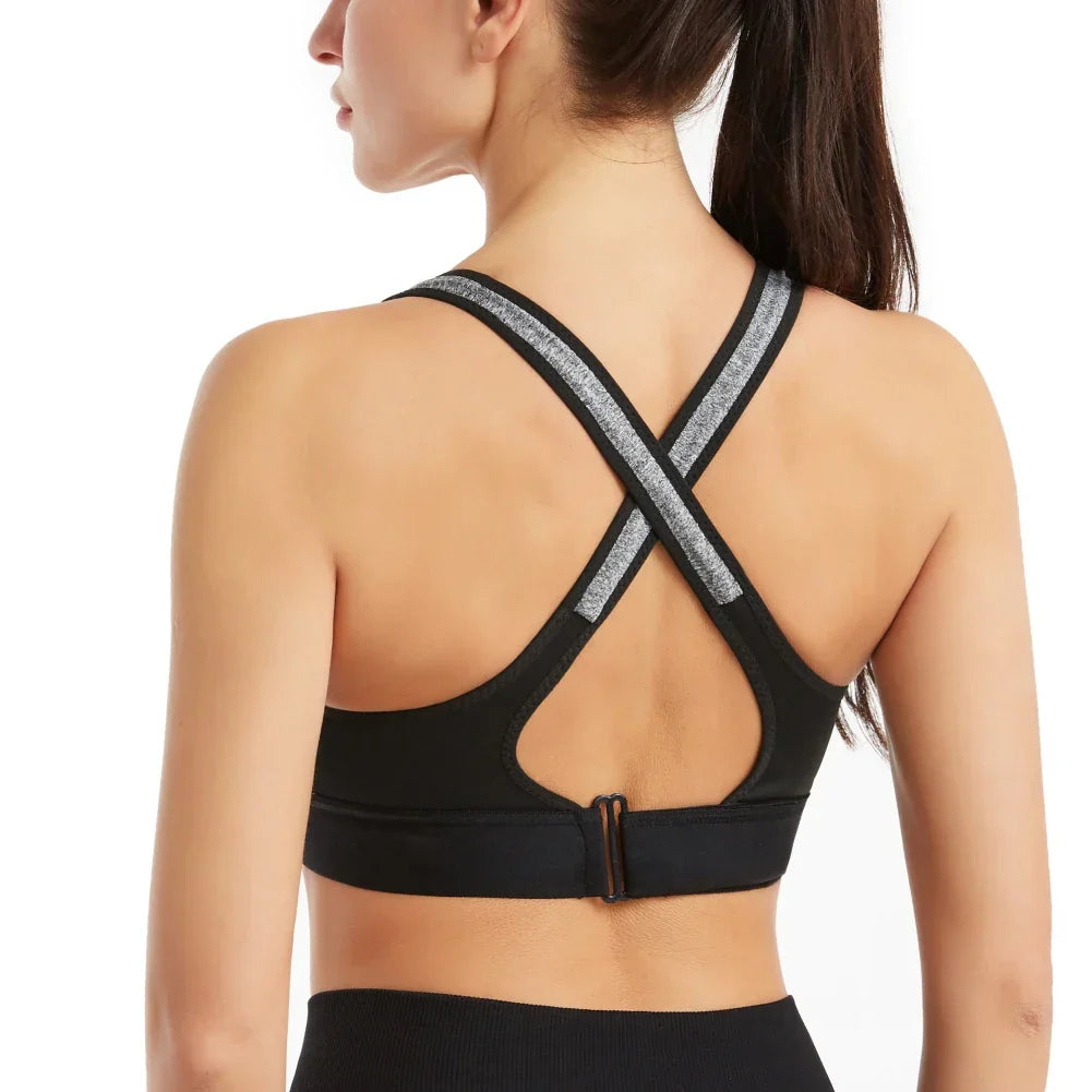 Audrey｜Soutien-gorge de sport confortable et de maintien