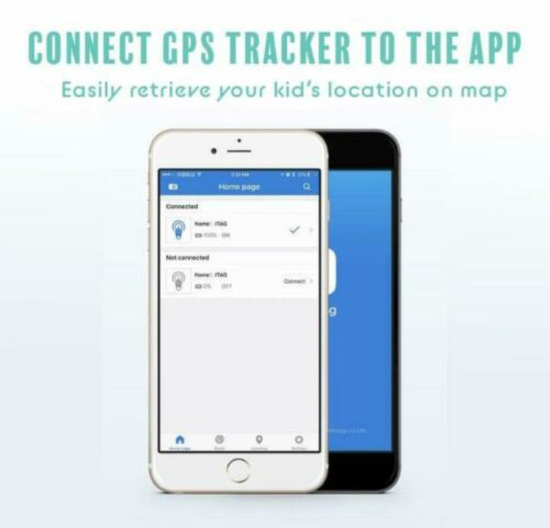 Mini GPS-spårare för barn - mini GPS-spårningsenhet för husdjur, barn, bil och mer