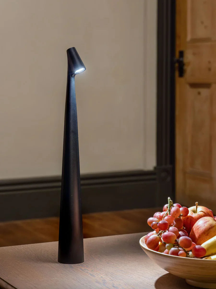 Nordische minimalistische Design-Tischlampe | Kabellos | LED | Leselampe | Esslampe