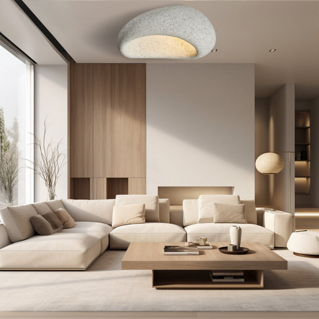 WabiSabiGlow - loftbelysning Wabi Sabi - japansk inspireret lampe