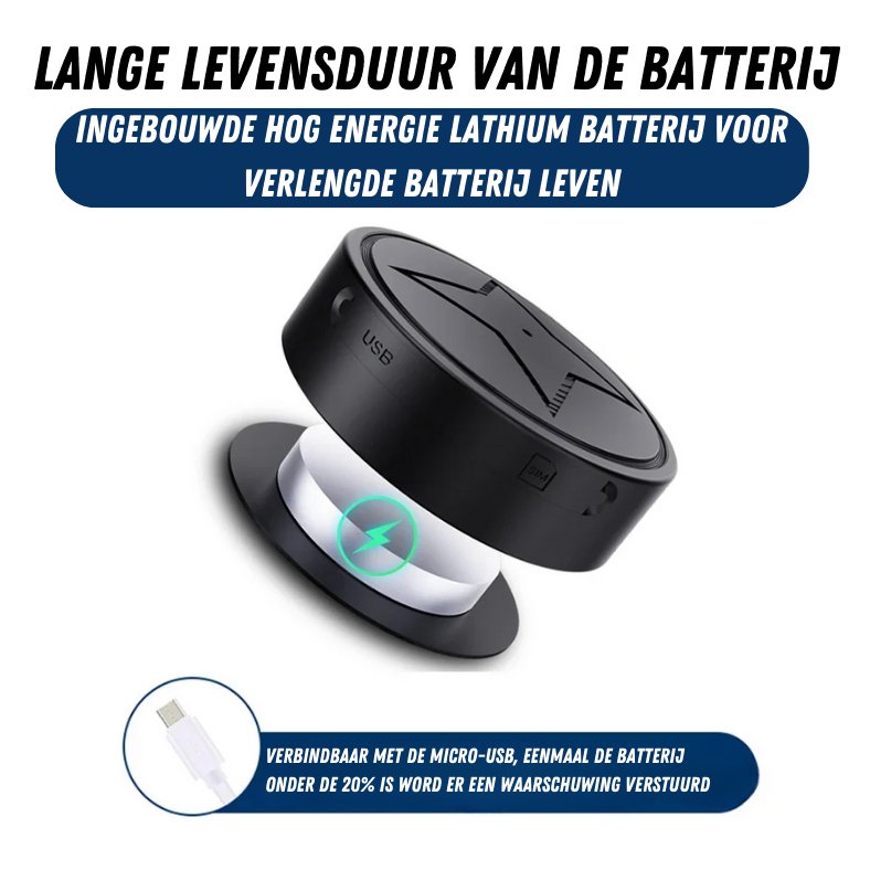 Magnetisk mini GPS-sporer for sanntidssporing