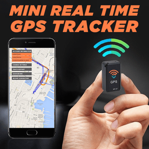 Mini dispositif de suivi GPS en temps réel | Petite taille et poids léger