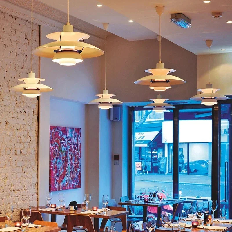 Moderne LED plafondlamp rond - dimbaar & duurzaam - stijlvolle verlichting voor woonkamer, eetkamer & kantoor