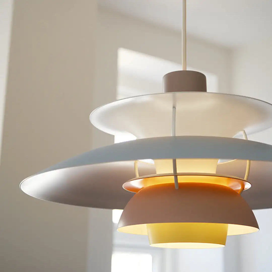 Moderne LED plafondlamp rond - dimbaar & duurzaam - stijlvolle verlichting voor woonkamer, eetkamer & kantoor