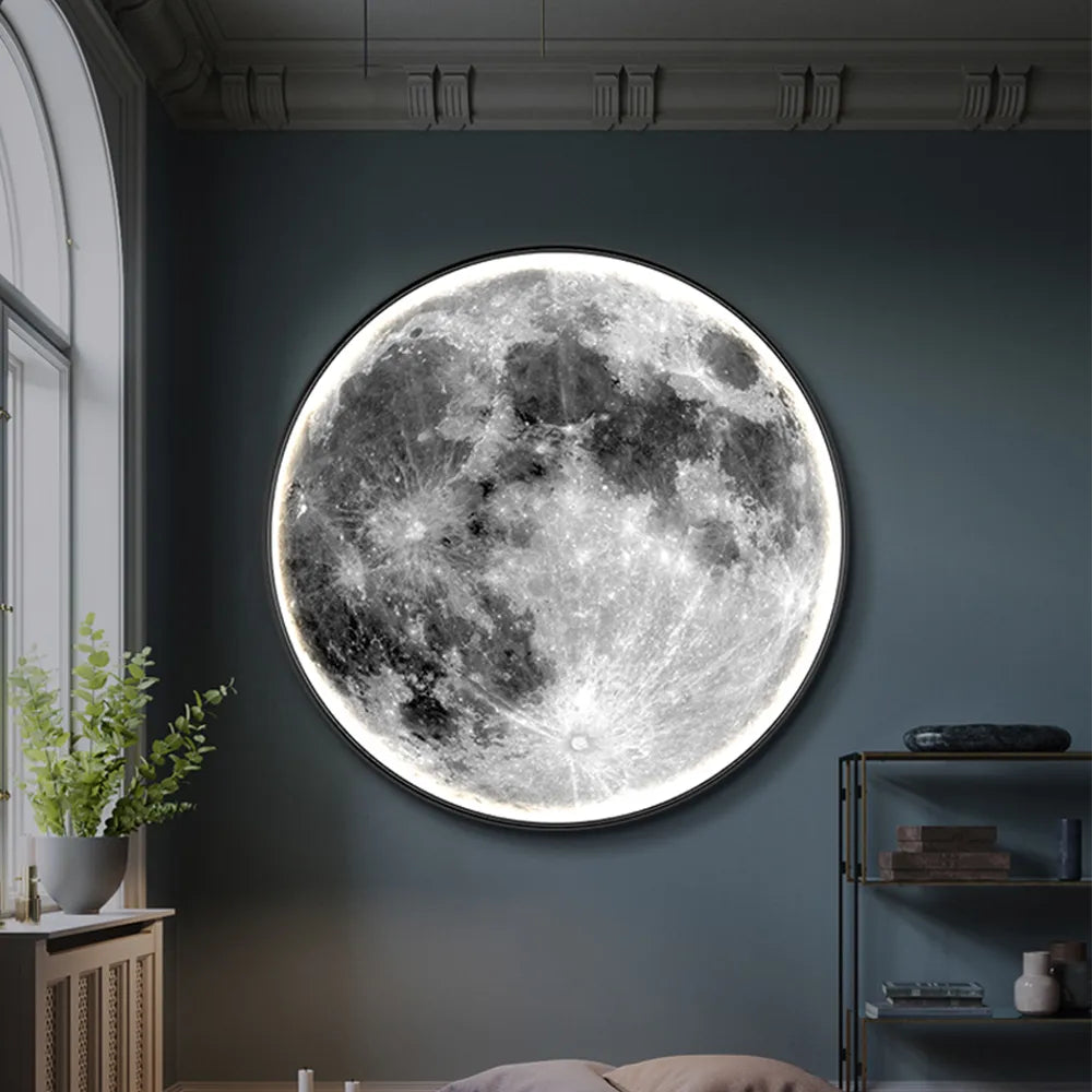 LunaLux - LED měsíční nástěnná lampa