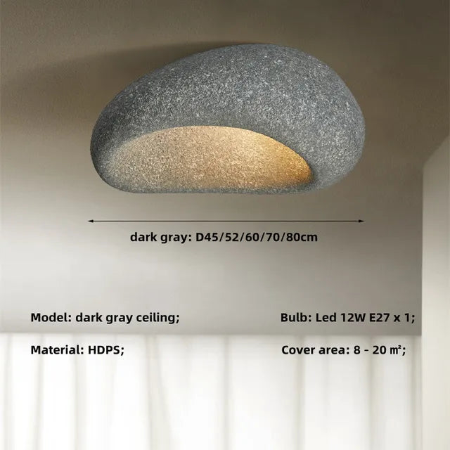 WabiSabiGlow - loftbelysning Wabi Sabi - japansk inspireret lampe