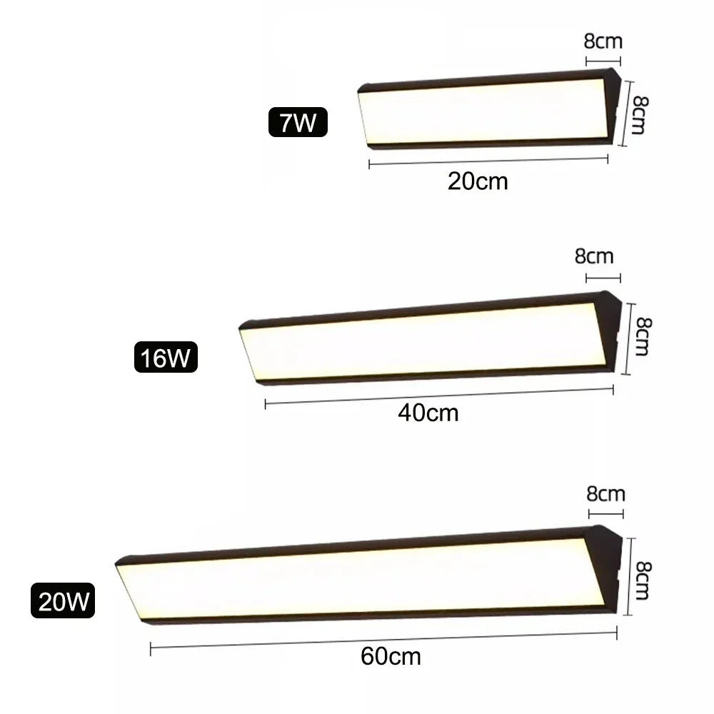 PatioGlow - Vodotěsné LED nástěnné svítidlo