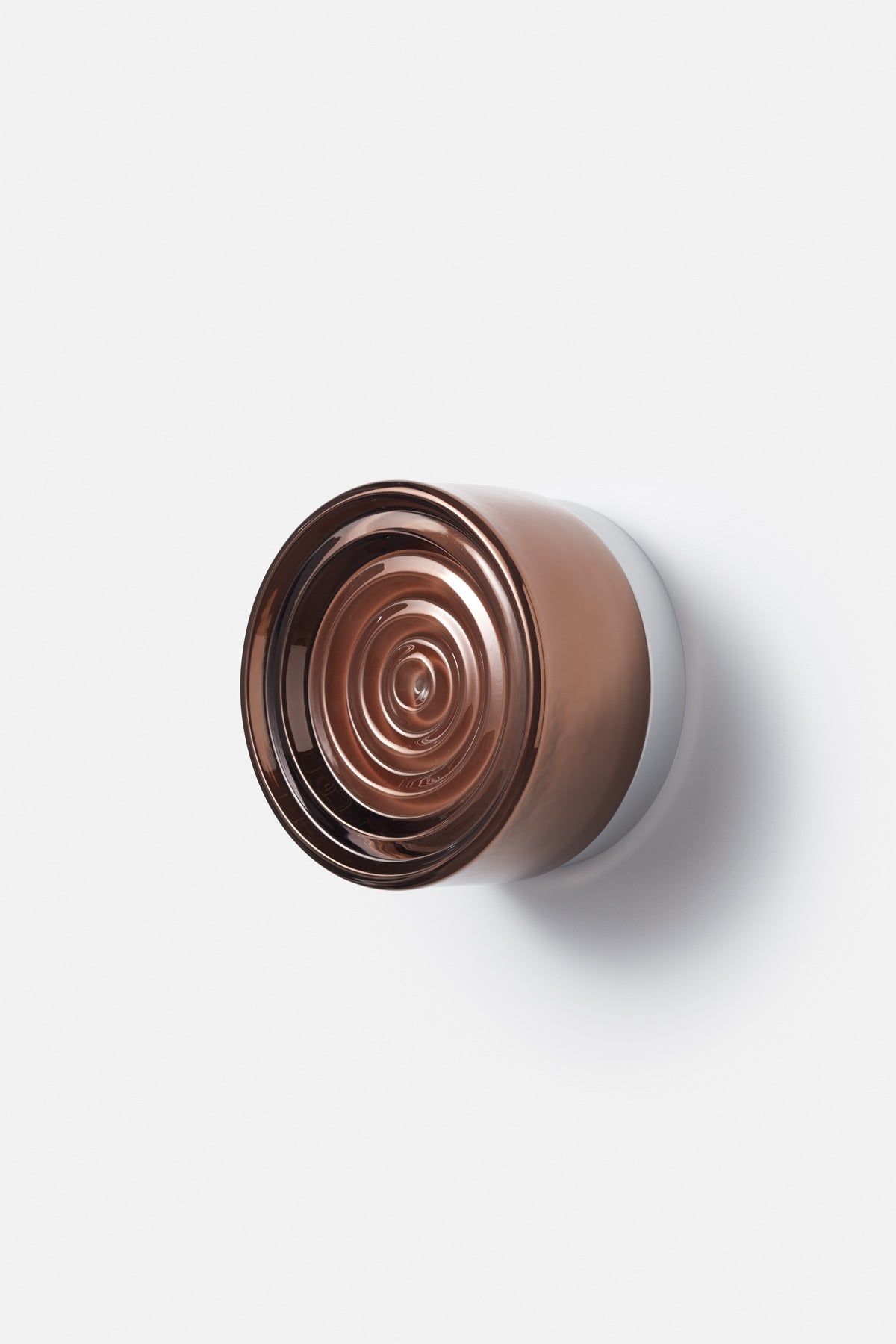 TML Ripple Modern Wall Sconce – IP65 Rated, Tempered Glass Shade, Indoor Wall Light with Touch Switch (E14 Bulb Included)