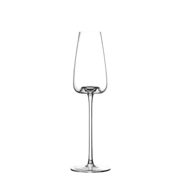 Sets mit 2, 4 & 6 handgefertigten Kristall-Wein- & Champagnergläsern - 4 Größen