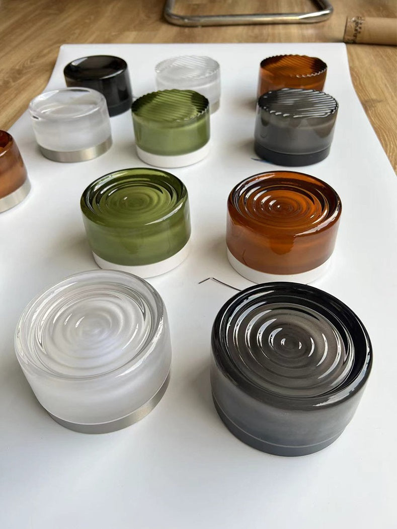 TML Ripple IP65 Bewertung Wandlampe aus gehärtetem Glas
