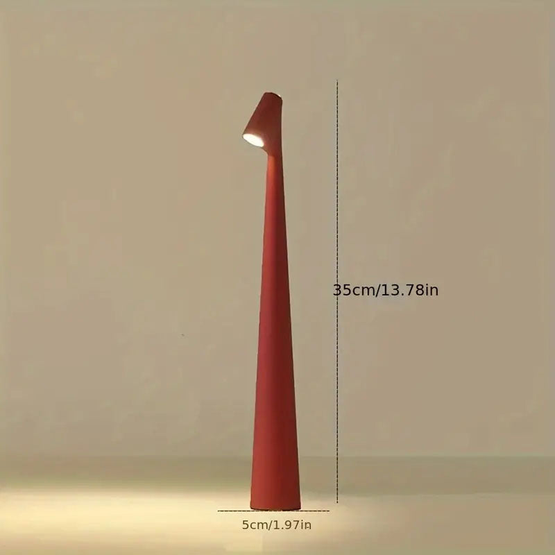Minimalistisches nordisches Design Tischlampe | Kabellos | LED | Leselampe | Esszimmerlampe