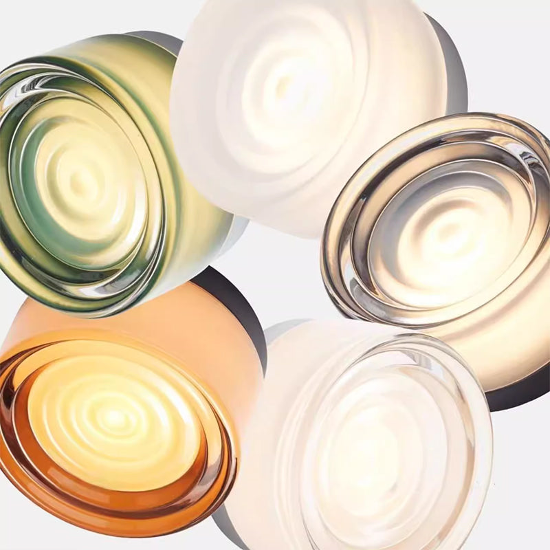 TML Ripple IP65 Bewertung Wandlampe aus gehärtetem Glas
