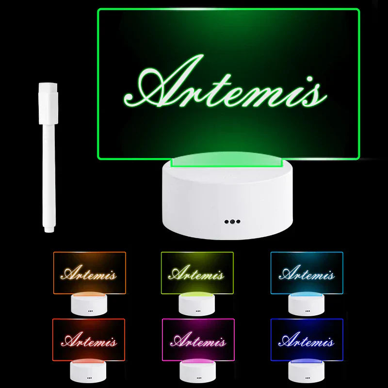 Tableau lumineux GlowWrite pour messages
