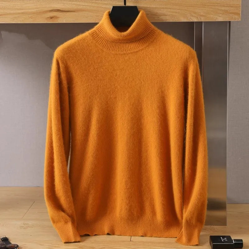Japonais tricoté - Pull pour homme 100 % cachemire - velours de cachemire pur