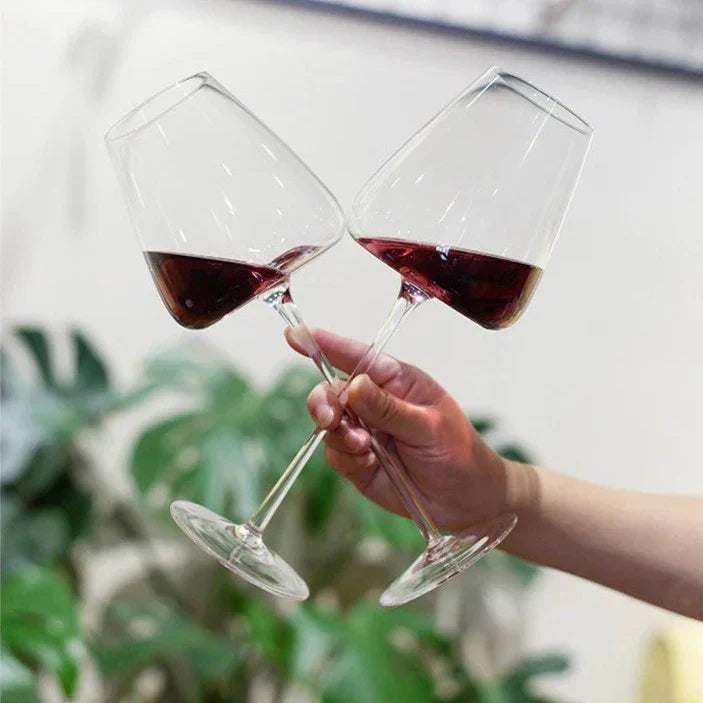 Sets mit 2, 4 & 6 handgefertigten Kristall-Wein- & Champagnergläsern - 4 Größen