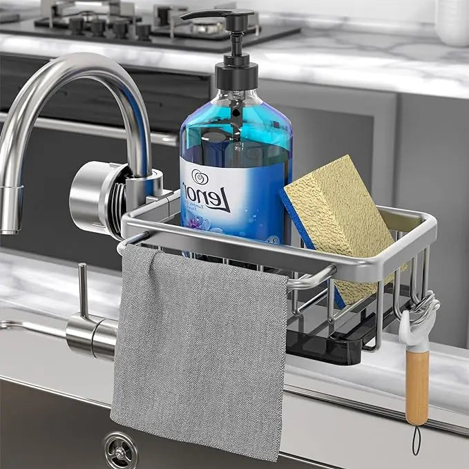 Organisateur de robinet d'évier de cuisine