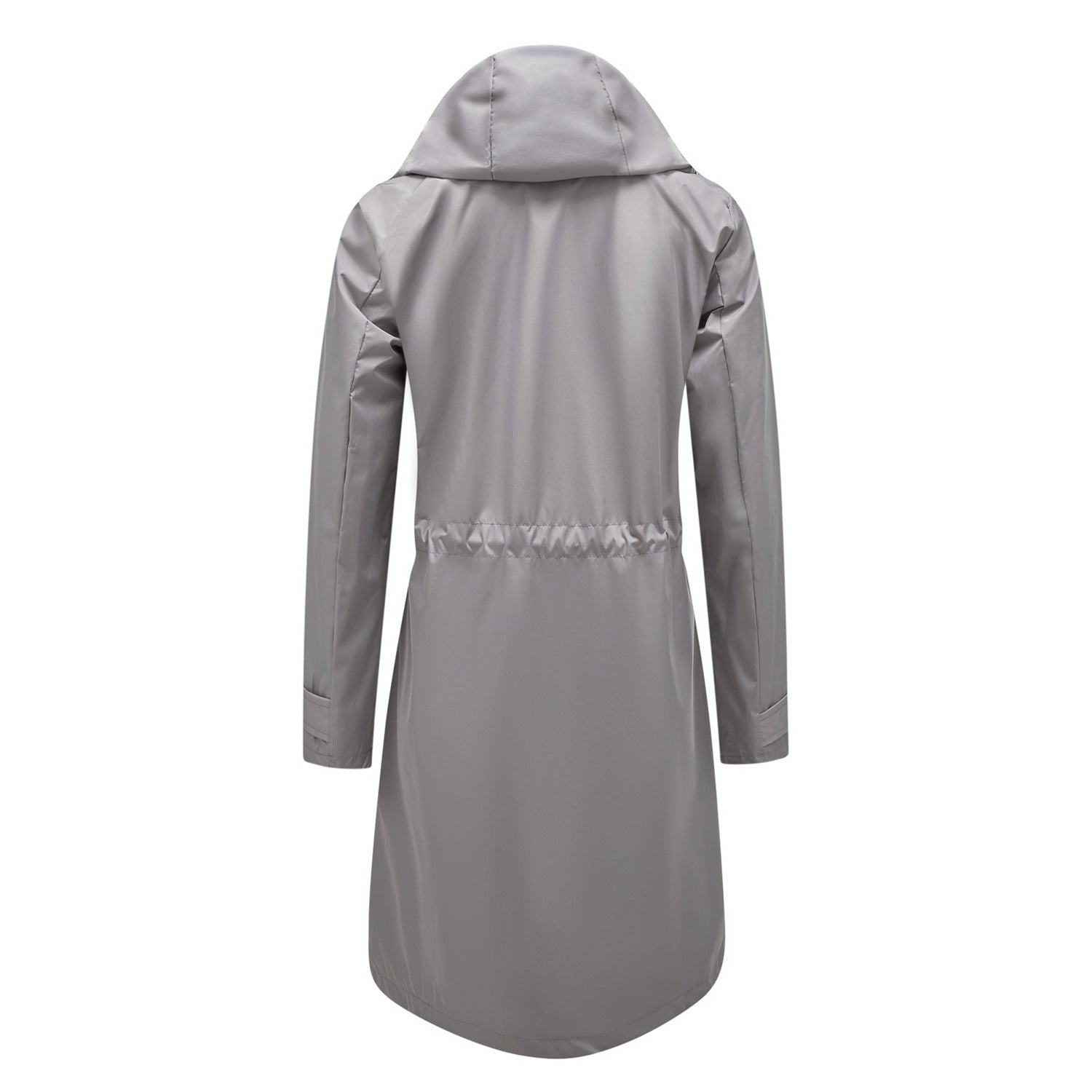 Lisa: Vattentät huvad trenchcoat/jacka - Damens höstvindjacka