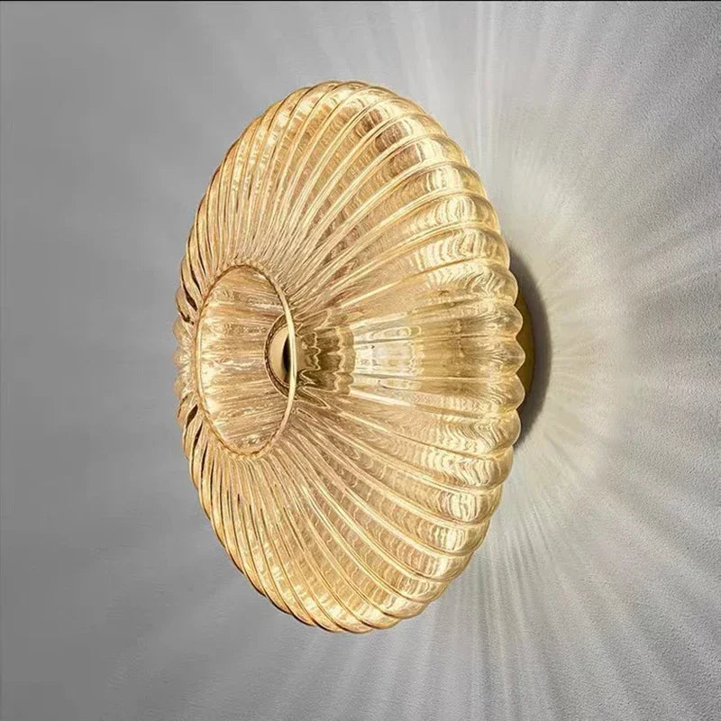 Elegantes Glas | Glas-Wandleuchte