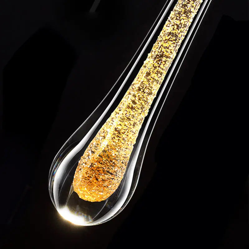 Crystal Drops – Dekorativ lampa, tidlös stil