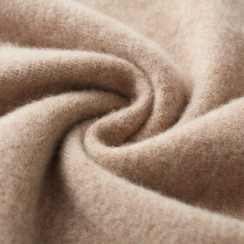 Trond : Pull/Pull-over d'automne et d'hiver en laine australienne 100 % pure