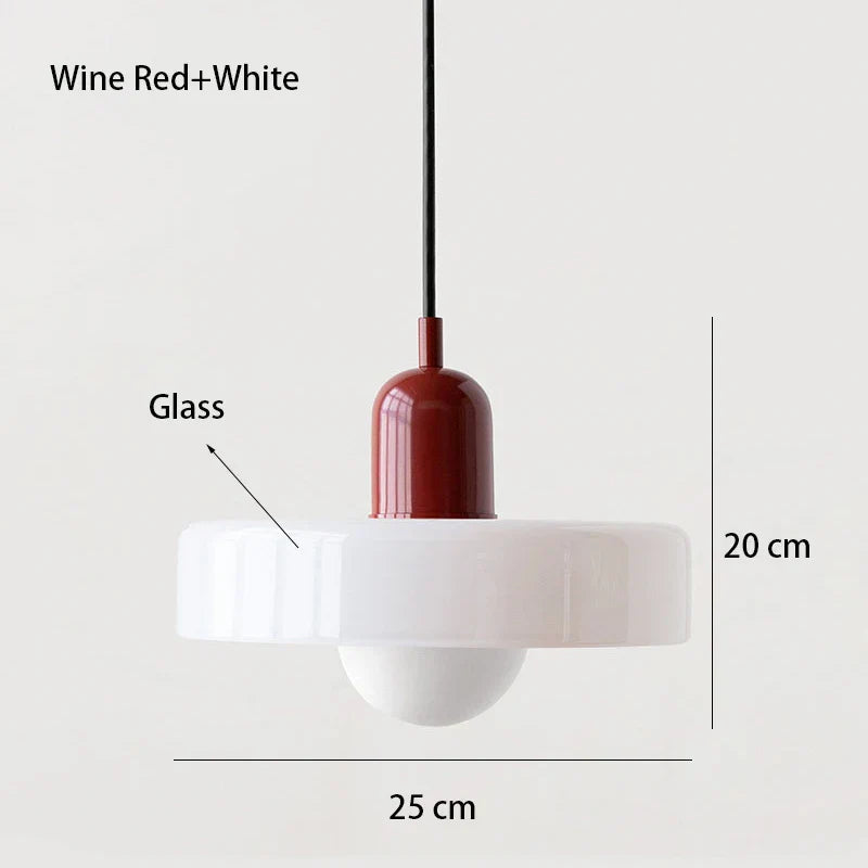 Nordic retro glazen kroonluchter licht – verstelbare hoogte moderne verlichtingsarmatuur voor eetkamer en woonkamer