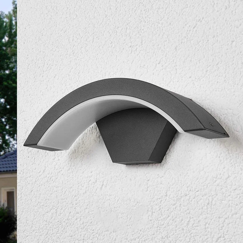 Appliques murales extérieures Luna Curve