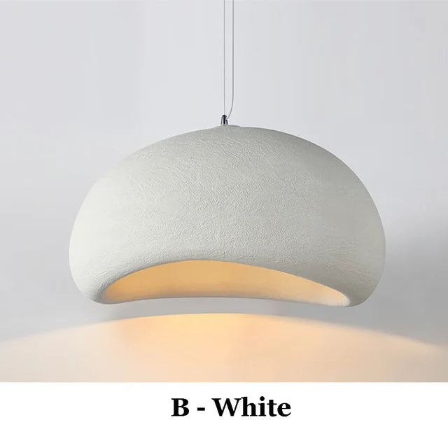 Moderne Noordse Wabi-Sabi LED Hanglamp – Verstelbare Keuken Hanglamp voor Eetkamer en Woonkamer