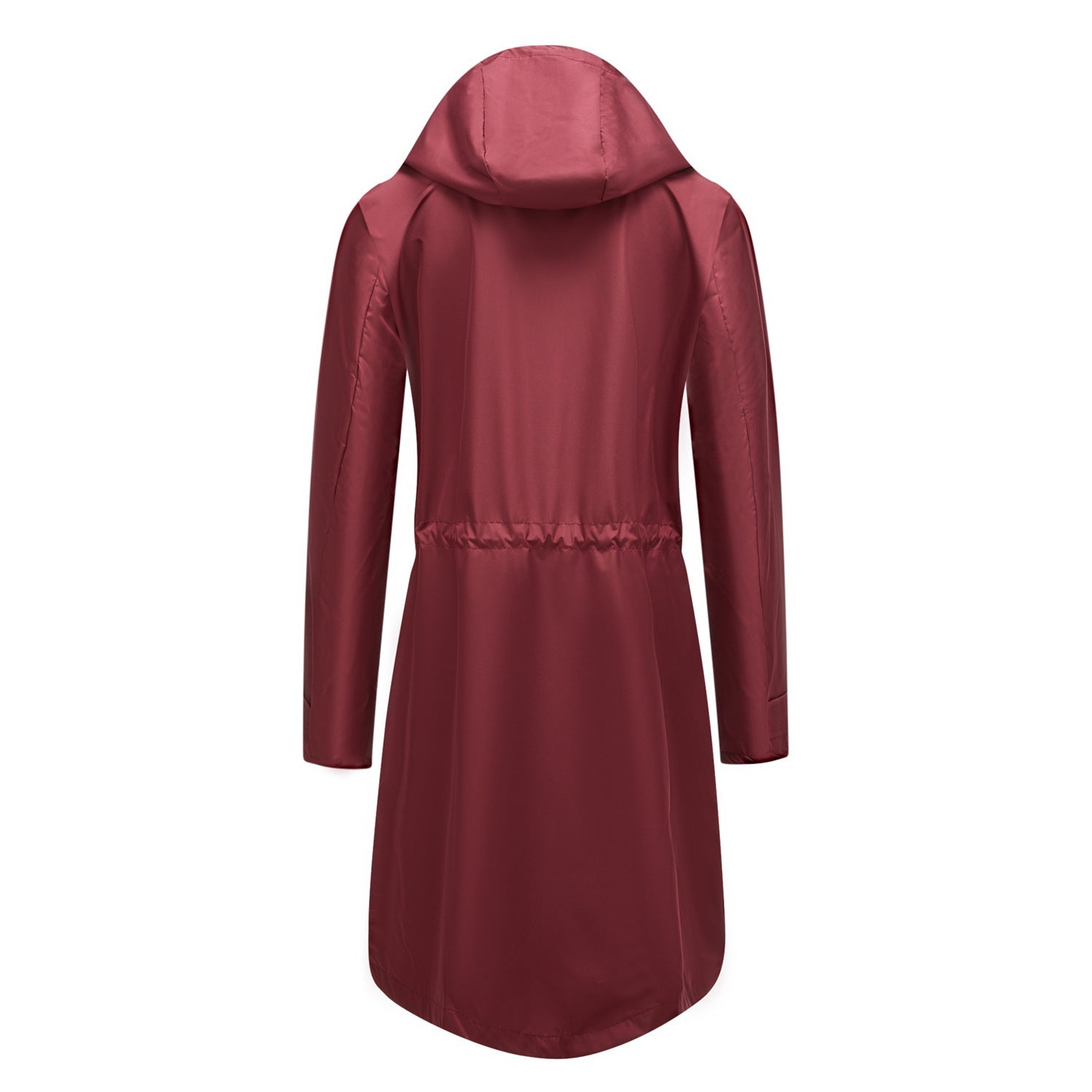 Lisa: Vattentät huvad trenchcoat/jacka - Damens höstvindjacka