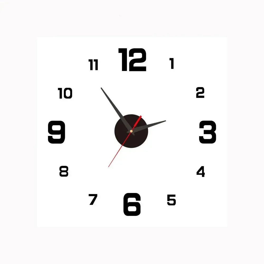 SilentTime – Horloge murale numérique style classique