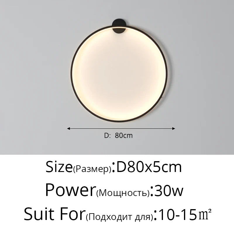 Mond LED Wandleuchte – Moderne Wandleuchte für Schlafzimmer, Wohnzimmer und Flur