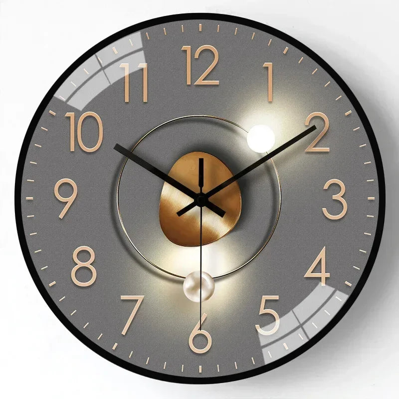 SilentTime – Horloge murale numérique style classique