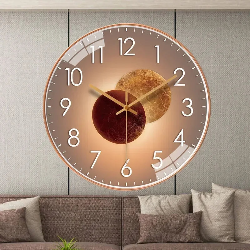 SilentTime – Horloge murale numérique style classique
