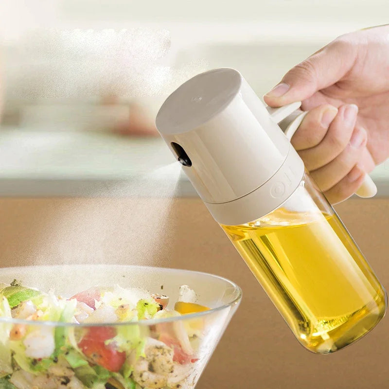 Bouteille vaporisateur d'huile en verre borosilicaté haut de gamme Gourmet Mist 250 ml – Parfaite pour une cuisine saine