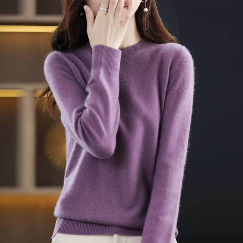 Charlotte: 100% wool cashmere sweater