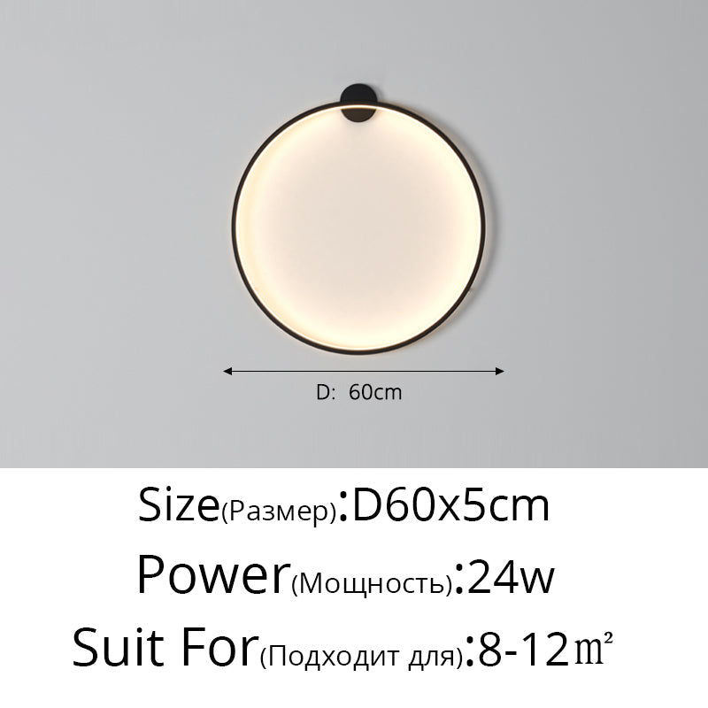 Mond LED Wandleuchte – Moderne Wandleuchte für Schlafzimmer, Wohnzimmer und Flur