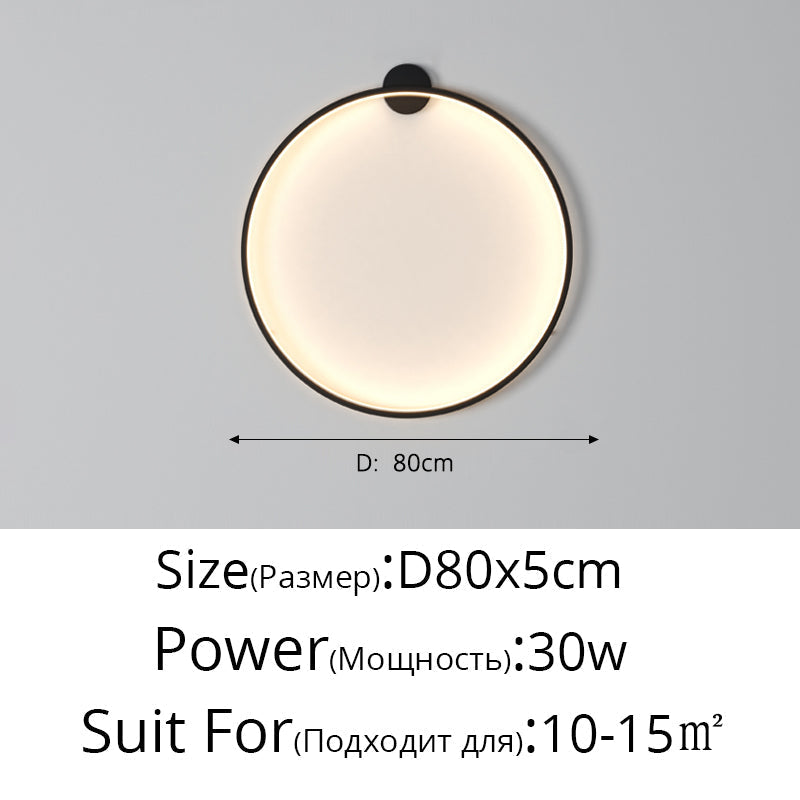 Mond LED Wandleuchte – Moderne Wandleuchte für Schlafzimmer, Wohnzimmer und Flur