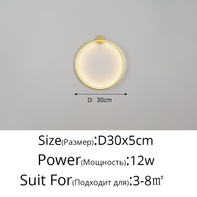 Mond LED Wandleuchte – Moderne Wandleuchte für Schlafzimmer, Wohnzimmer und Flur