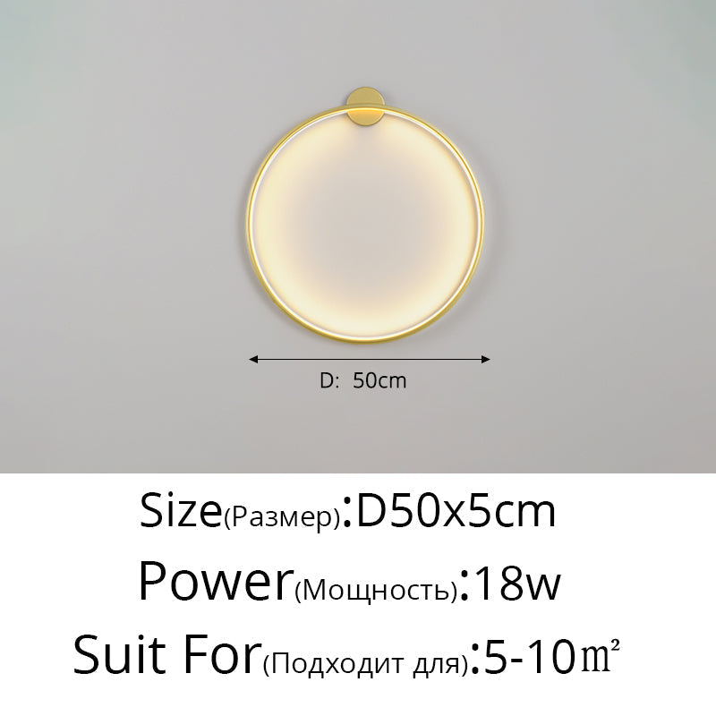 Mond LED Wandleuchte – Moderne Wandleuchte für Schlafzimmer, Wohnzimmer und Flur