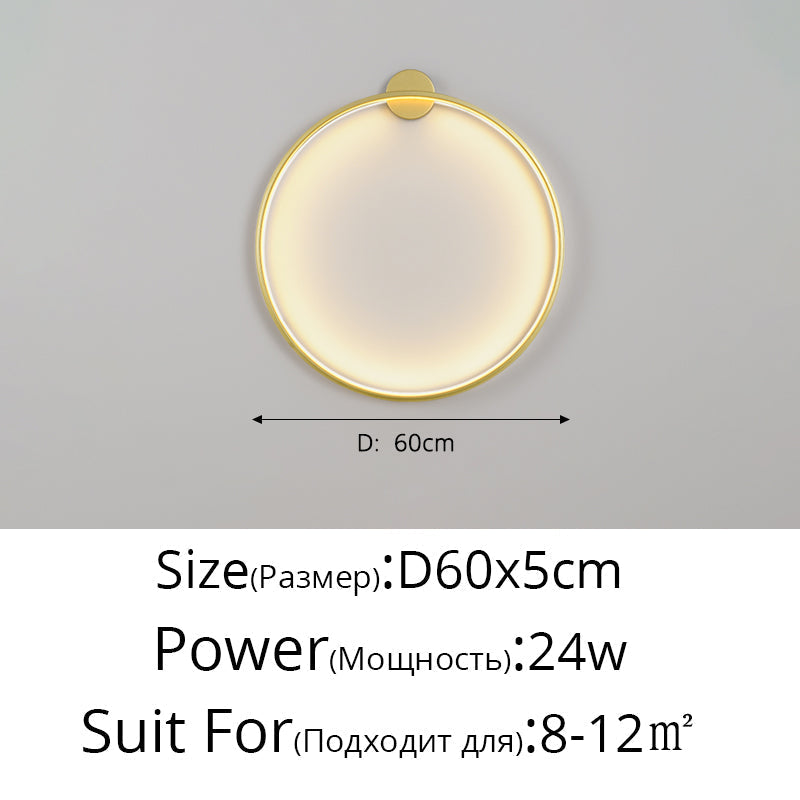 Mond LED Wandleuchte – Moderne Wandleuchte für Schlafzimmer, Wohnzimmer und Flur