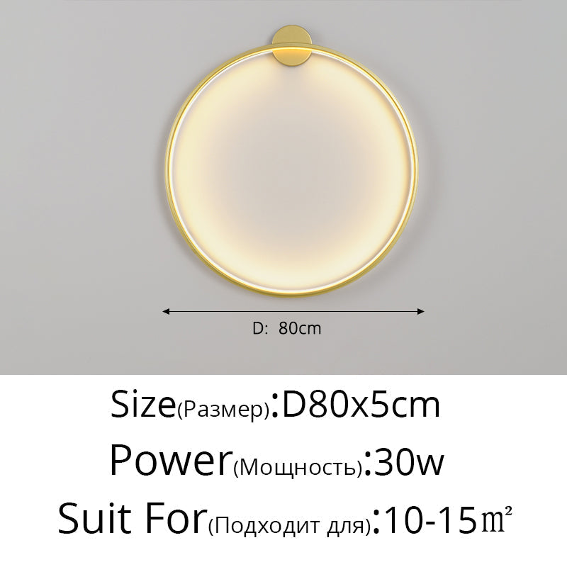 Mond LED Wandleuchte – Moderne Wandleuchte für Schlafzimmer, Wohnzimmer und Flur