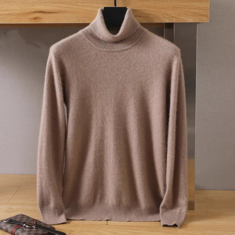 Japonais tricoté - Pull pour homme 100 % cachemire - velours de cachemire pur